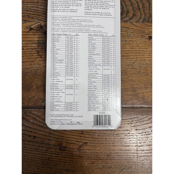 HoldAll Moisture Light & pH Meter Prevents Over/Under Watering Plant Accessories - Picture 7 of 7